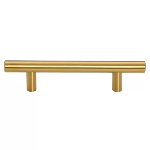  10 db aranyszínű rozsdamentes acél szekrényfogantyú 64 mm