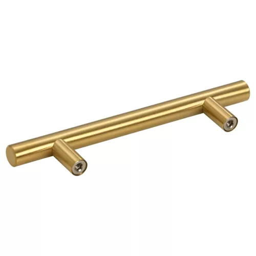  10 db aranyszínű rozsdamentes acél szekrényfogantyú 96 mm