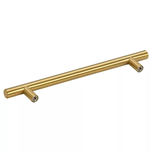  10 db aranyszínű rozsdamentes acél szekrényfogantyú 160 mm