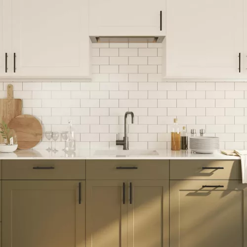  10 db fekete rozsdamentes acél szekrényfogantyú 96 mm