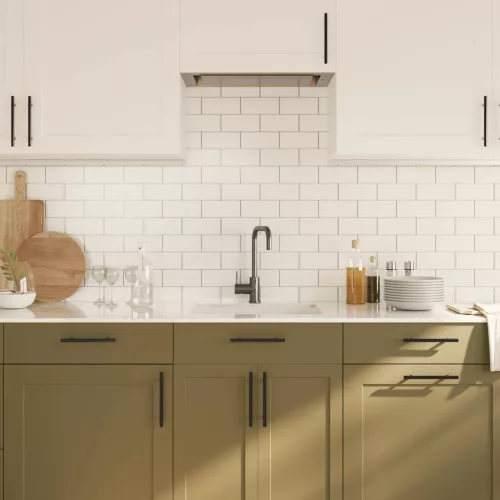  10 db fekete rozsdamentes acél szekrényfogantyú 128 mm