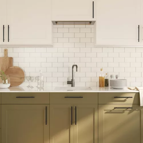  10 db fekete rozsdamentes acél szekrényfogantyú 160 mm