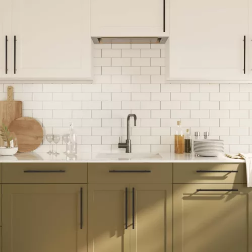  5 db fekete rozsdamentes acél szekrényfogantyú 224 mm