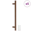  5 db bronz rozsdamentes acél szekrényfogantyú 192 mm