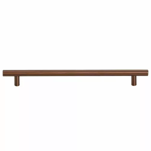  5 db fekete rozsdamentes acél szekrényfogantyú 224 mm