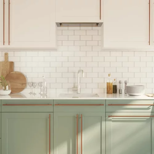  5 db bronz rozsdamentes acél szekrényfogantyú 480 mm