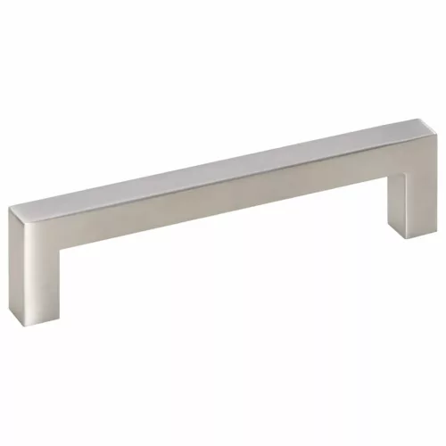  10 db ezüst rozsdamentes acél szekrényfogantyú 128 mm