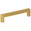 10 db aranyszínű rozsdamentes acél szekrényfogantyú 128 mm