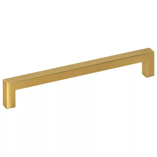  5 db aranyszínű rozsdamentes acél szekrényfogantyú 192 mm