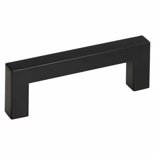  10 db fekete rozsdamentes acél szekrényfogantyú 96 mm