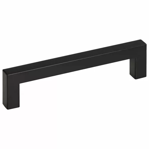  10 db fekete rozsdamentes acél szekrényfogantyú 128 mm