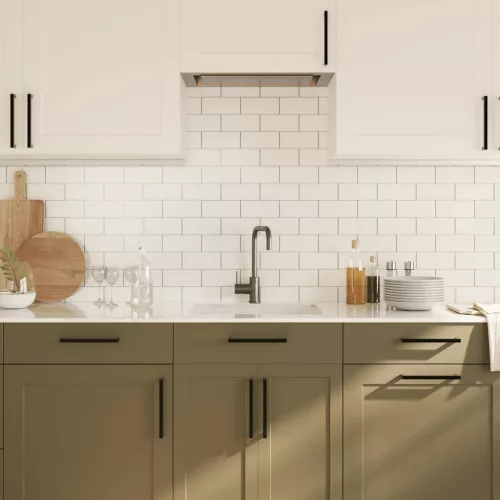  5 db fekete rozsdamentes acél szekrényfogantyú 192 mm