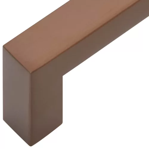  10 db bronz rozsdamentes acél szekrényfogantyú 64 mm