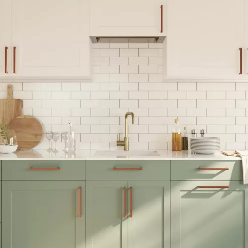  5 db bronz rozsdamentes acél szekrényfogantyú 192 mm