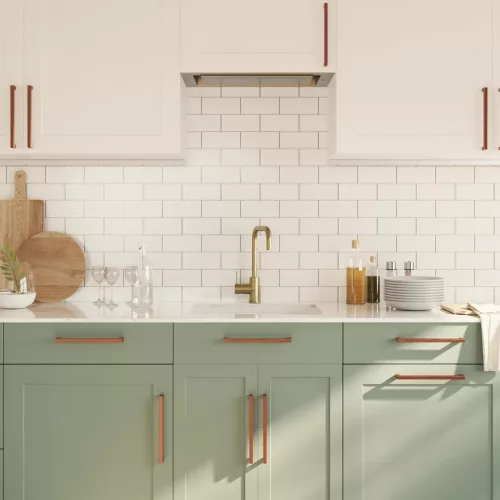  5 db fekete rozsdamentes acél szekrényfogantyú 224 mm