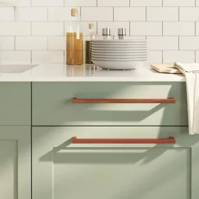  5 db bronz rozsdamentes acél szekrényfogantyú 320 mm