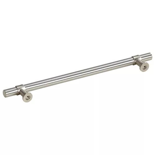  5 db ezüst rozsdamentes acél szekrényfogantyú 192 mm