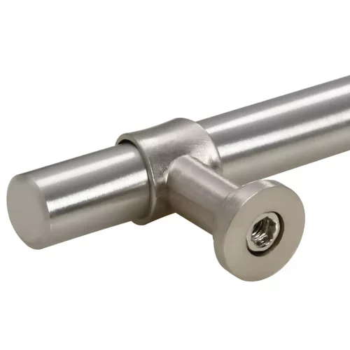  5 db ezüst rozsdamentes acél szekrényfogantyú 192 mm