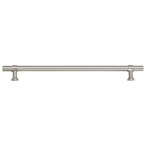  5 db ezüst rozsdamentes acél szekrényfogantyú 224 mm