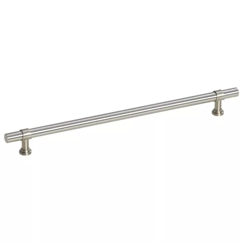  5 db ezüst rozsdamentes acél szekrényfogantyú 224 mm