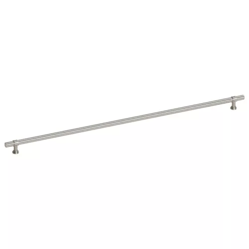  5 db ezüst rozsdamentes acél szekrényfogantyú 480 mm