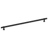  5 db fekete rozsdamentes acél szekrényfogantyú 320 mm