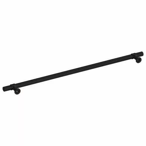  5 db fekete rozsdamentes acél szekrényfogantyú 320 mm