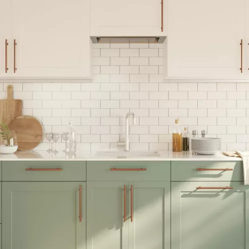  5 db bronz rozsdamentes acél szekrényfogantyú 192 mm