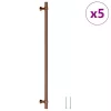  5 db bronz rozsdamentes acél szekrényfogantyú 320 mm