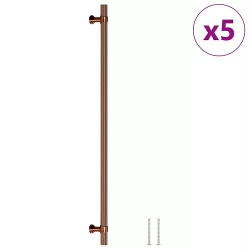  5 db bronz rozsdamentes acél szekrényfogantyú 320 mm