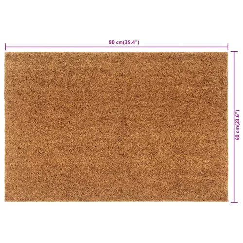  ajtószőnyeg Natural 60x90 cm Tufting kókuszrost