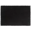  5 db fekete rojtos kókuszrost lábtörlő 40 x 60 cm