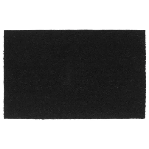  ajtószőnyeg Fekete 50x80 cm Tuftolt kókuszrostos szőnyeg