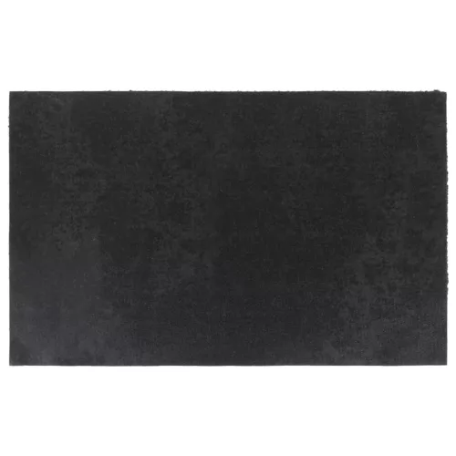  ajtószőnyeg Fekete 50x80 cm Tuftolt kókuszrostos szőnyeg