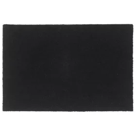    ajtószőnyeg Fekete 60x90 cm Tuftolt kókuszrostos szőnyeg