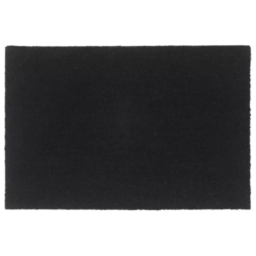  ajtószőnyeg Fekete 60x90 cm Tuftolt kókuszrostos szőnyeg
