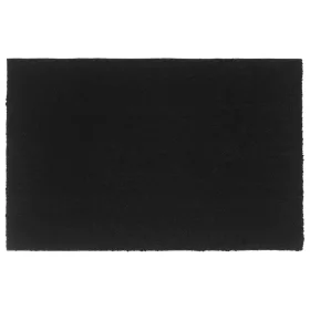    ajtószőnyeg Fekete 65x100 cm Tuftolt kókuszrostos szőnyeg