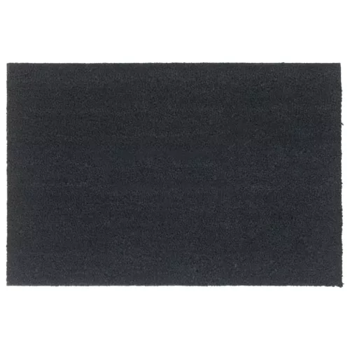  ajtószőnyeg Sötétszürke 60x90 cm Tufting kókuszrost