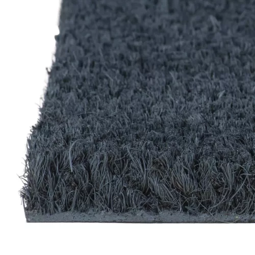  ajtószőnyeg Sötétszürke 60x90 cm Tufting kókuszrost