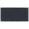  ajtószőnyeg Sötétszürke 100x200 cm Tufting kókuszrost