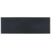  ajtószőnyeg sötétszürke 100x300 cm bojtos kókuszrost