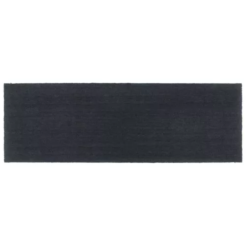  ajtószőnyeg sötétszürke 100x300 cm bojtos kókuszrost