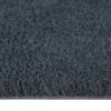  ajtószőnyeg sötétszürke 100x300 cm bojtos kókuszrost