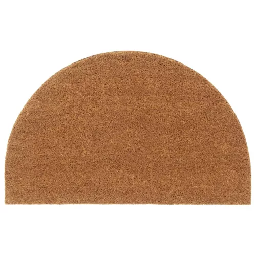  ajtószőnyeg Natural Half Round 50x80 cm Tufting kókuszrost