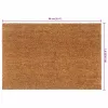  ajtószőnyeg Natural 60x90 cm Tufting kókuszrost