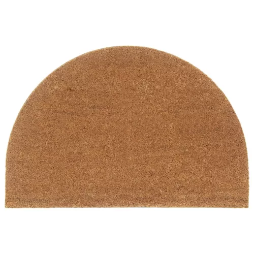 ajtószőnyeg Natural Half Round 60x90 cm Tufting kókuszrost