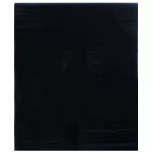  matt fekete PVC statikus ablakfólia 90 x 2000 cm