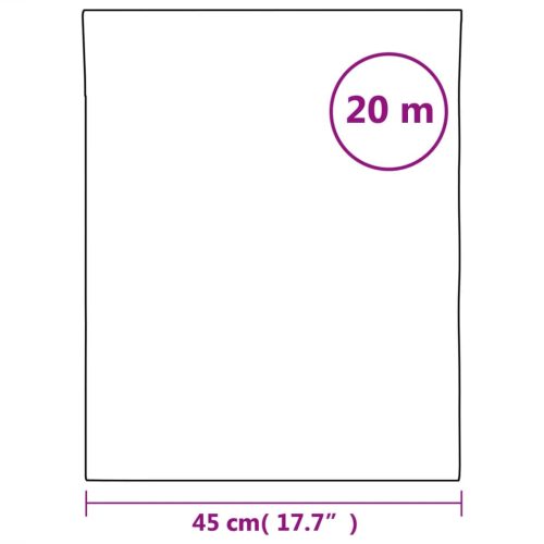  ezüst PVC tükröző statikus napsugárzás elleni fólia 45 x2000 cm