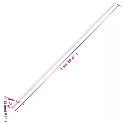  PVC kábelcsatornák 30 x 15 mm 10 m