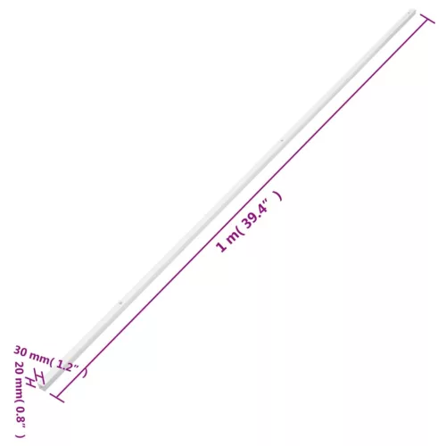  PVC kábelcsatornák 30 x 20 mm 10 m